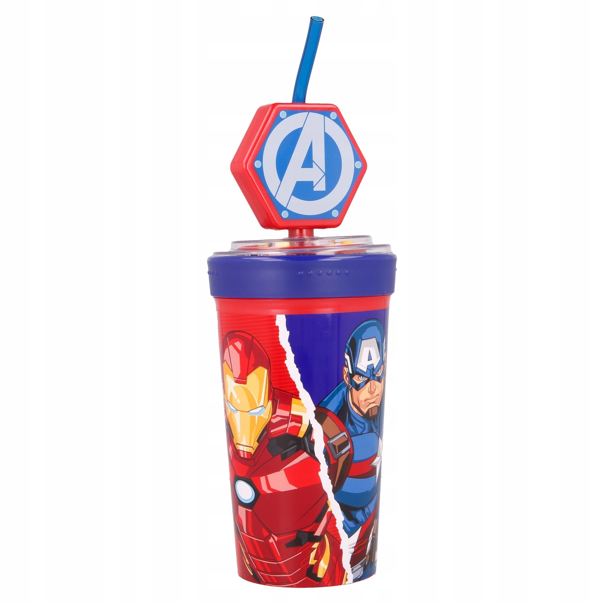 kubek ze słomką AVENGERS MARVEL 475ml