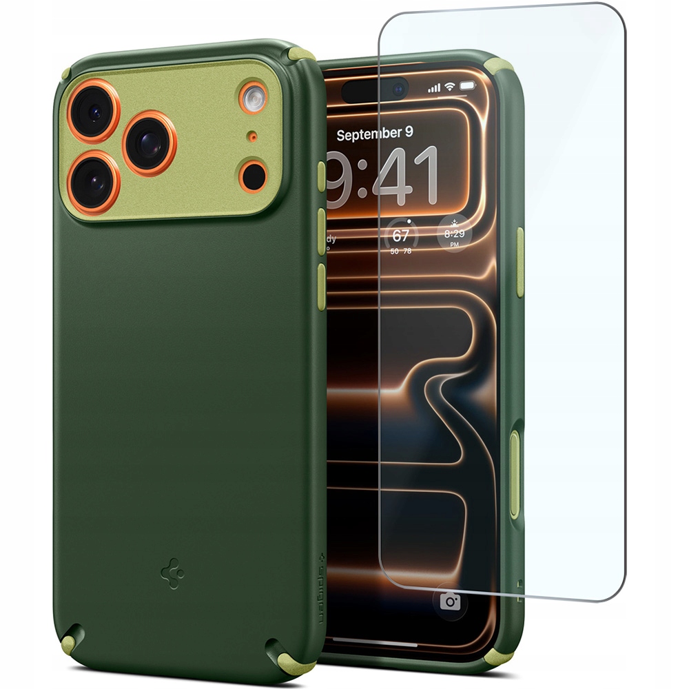 Etui Spigen Nano Pop Hybrid do MagSafe do iPhone 17 Pro dwukolorowe szkło