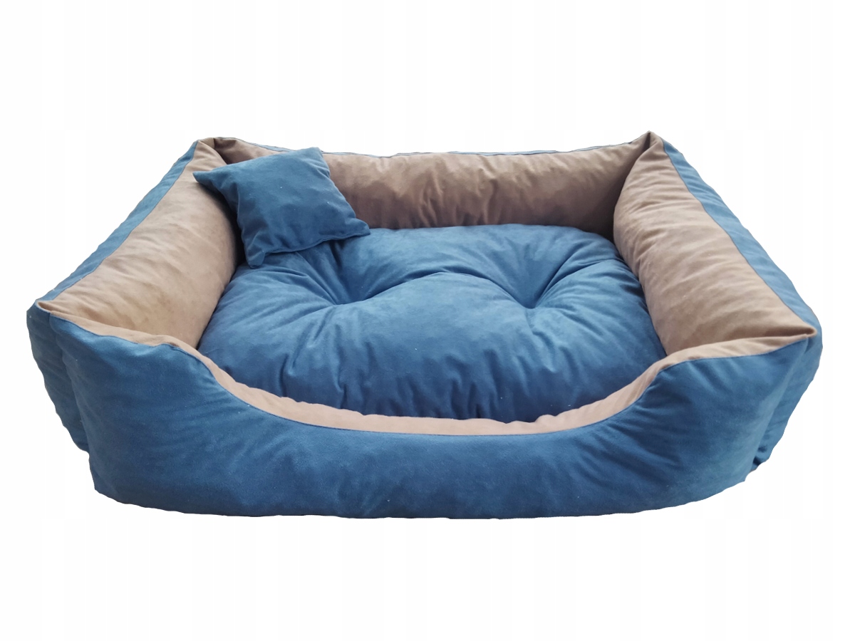 Levně Pelíšek pro malého psa Kočka Yorka Potah Kotec 60x50 Různé Barvy L