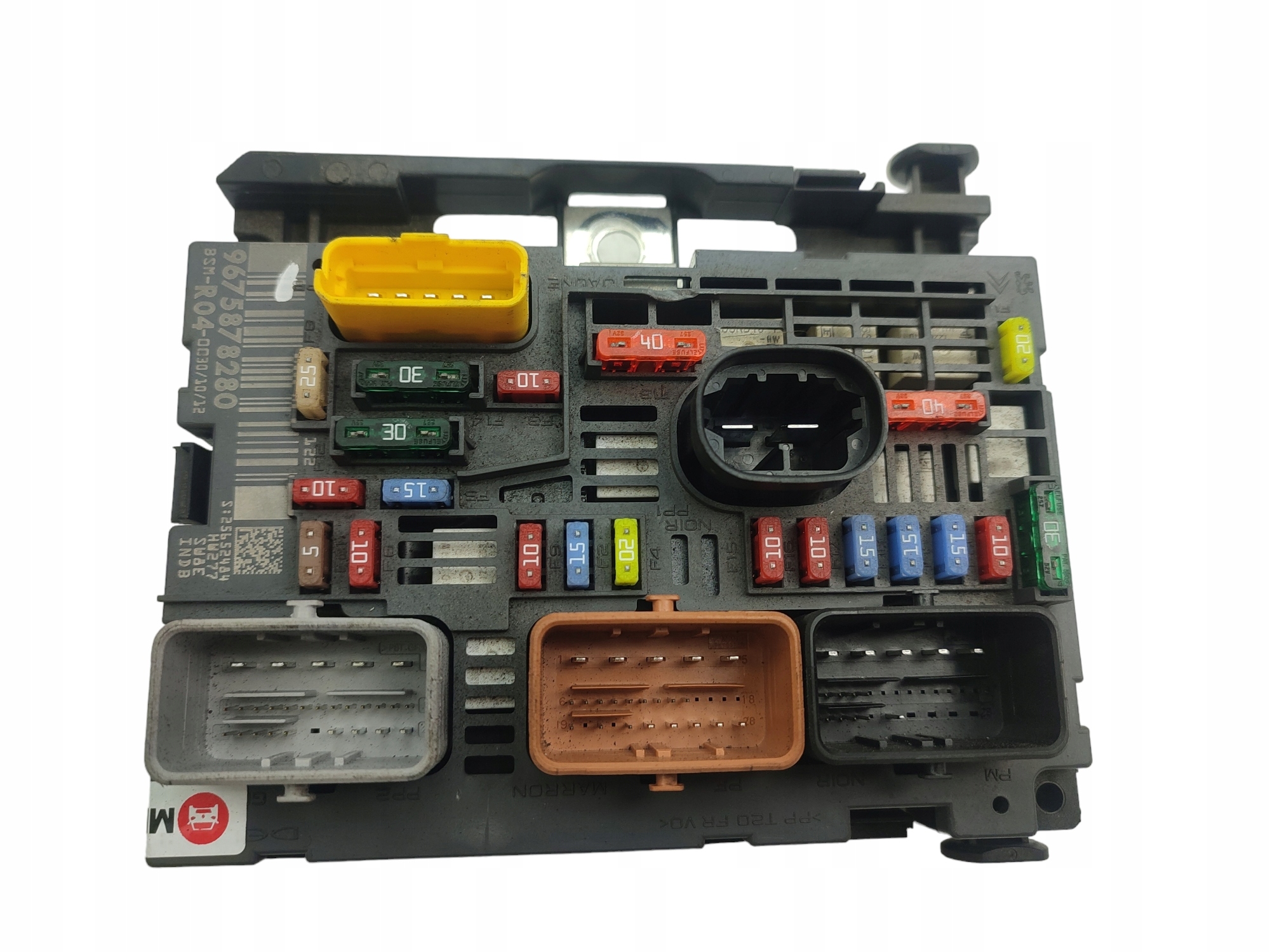 MODUŁ SKRZYNKA BEZPIECZNIKÓW R04 BSM PEUGEOT PARTNER II 9675878280