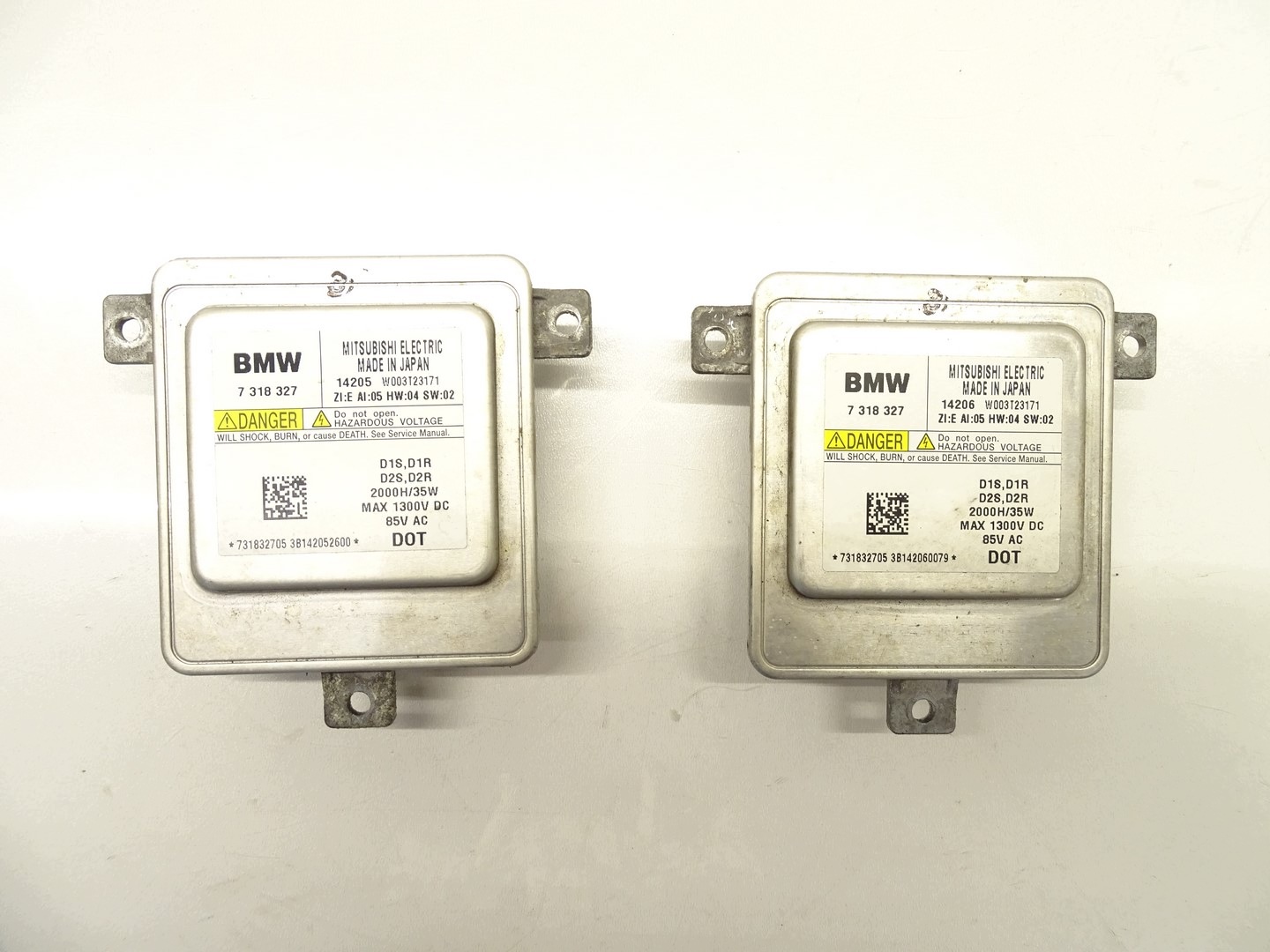control unit module XENON W LAMPE BMW 3 7318327