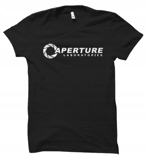 

Aperture laboratories portal koszulka damskaS