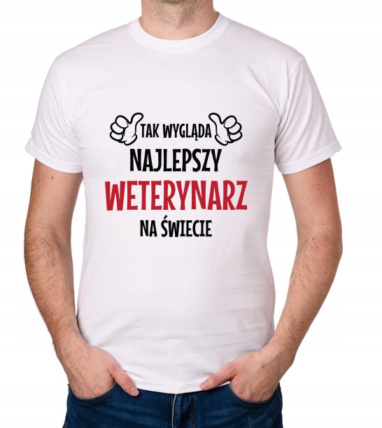 

koszulka Najlepszy Weterynarz prezent