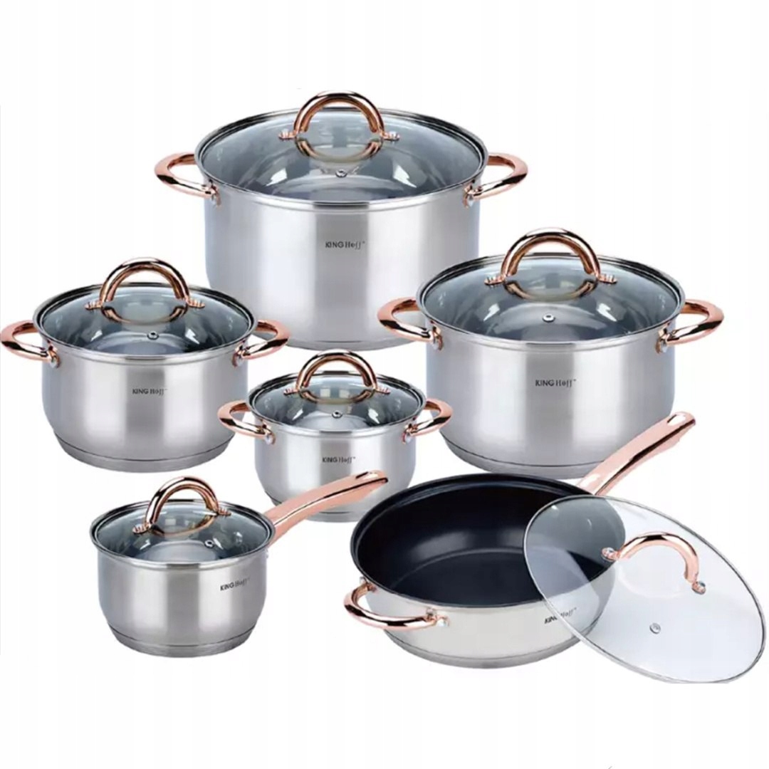 Sada Hrnců 12 Kusů Kinghoff KH-1765