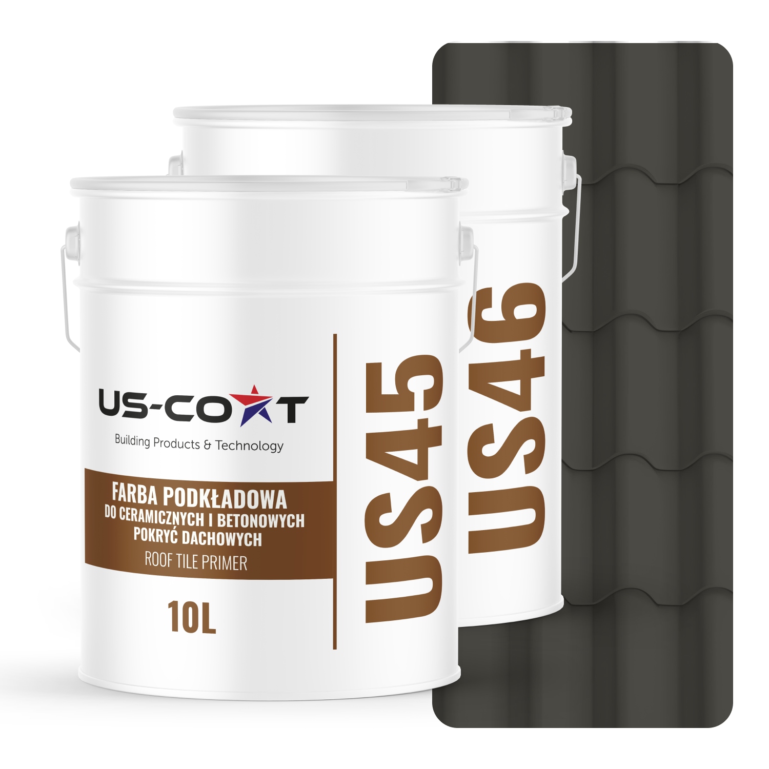 Farba Na Keramické Strešné Krytiny Základný Náter Tmavošedá Ral 7022 74m2 Matná