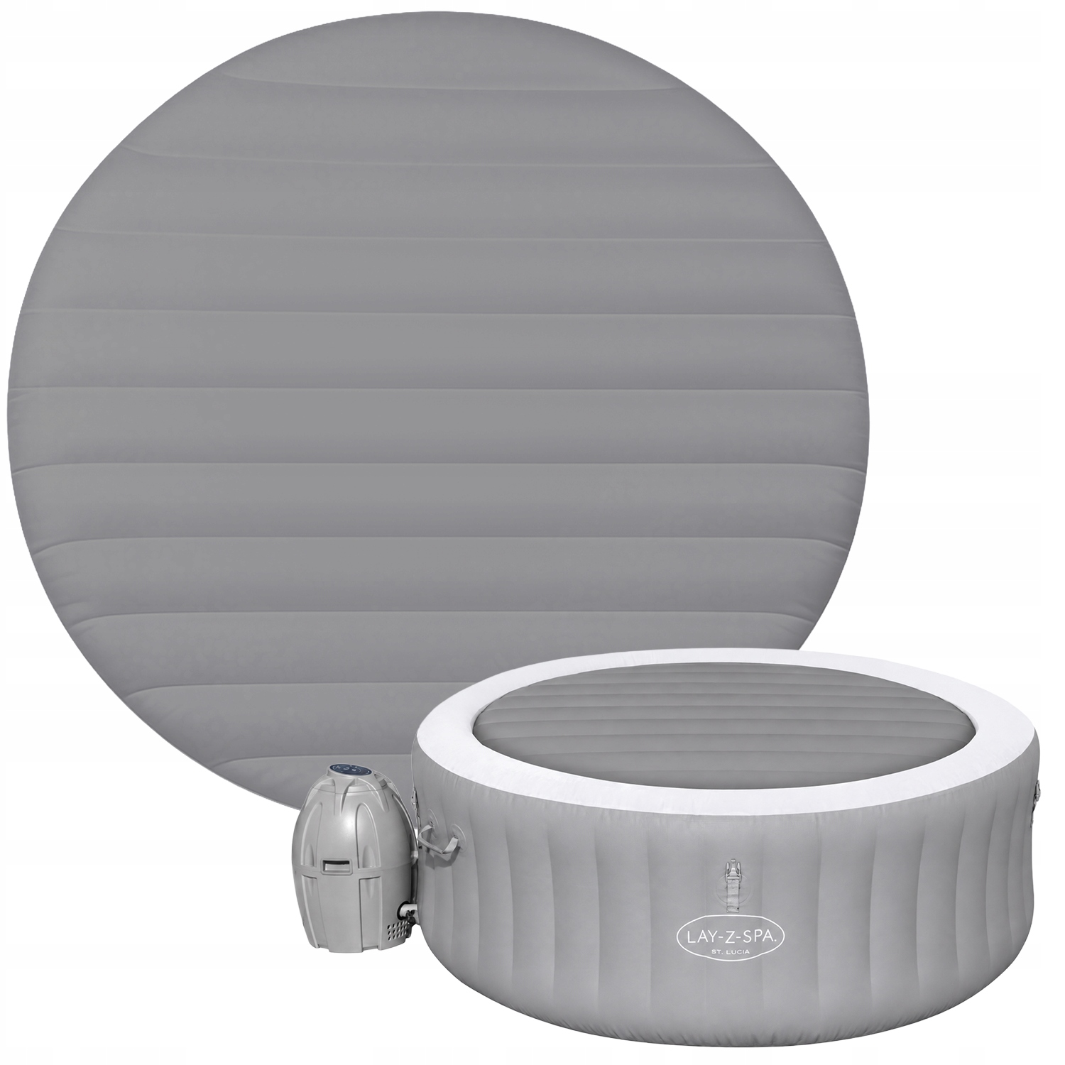 Nafukovací izolačný kryt jacuzi St Lucia Lay-Z-Spa EnergySense