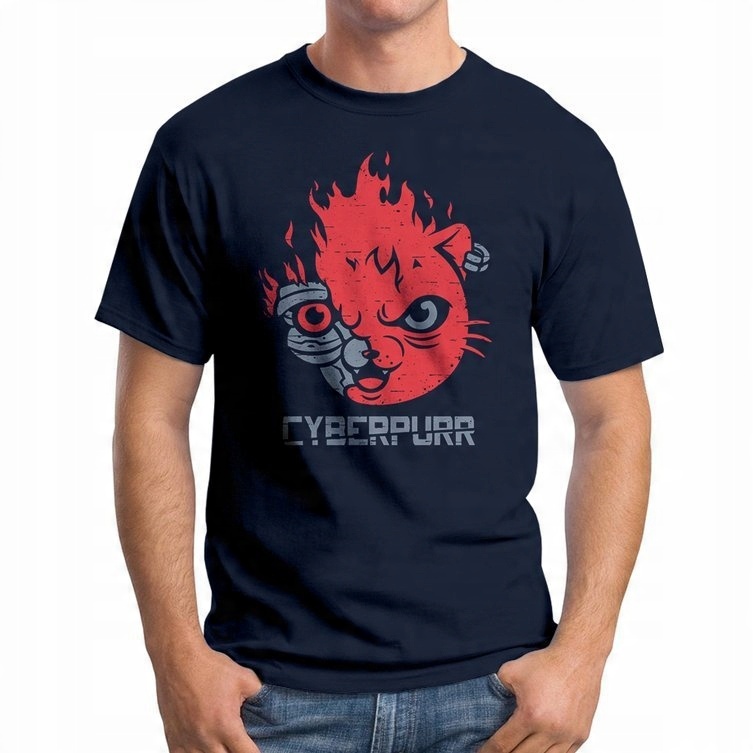 

Koszulka T-Shirt CyberPurrr Logo Dla Gracza S