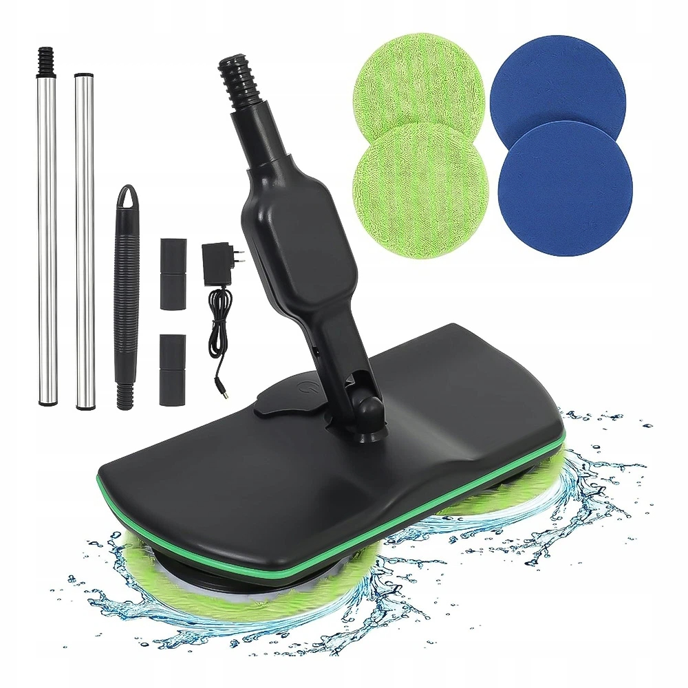 Levně Rotační Elektrický Mop S Náplní Pro Více Povrchů 50 Minut