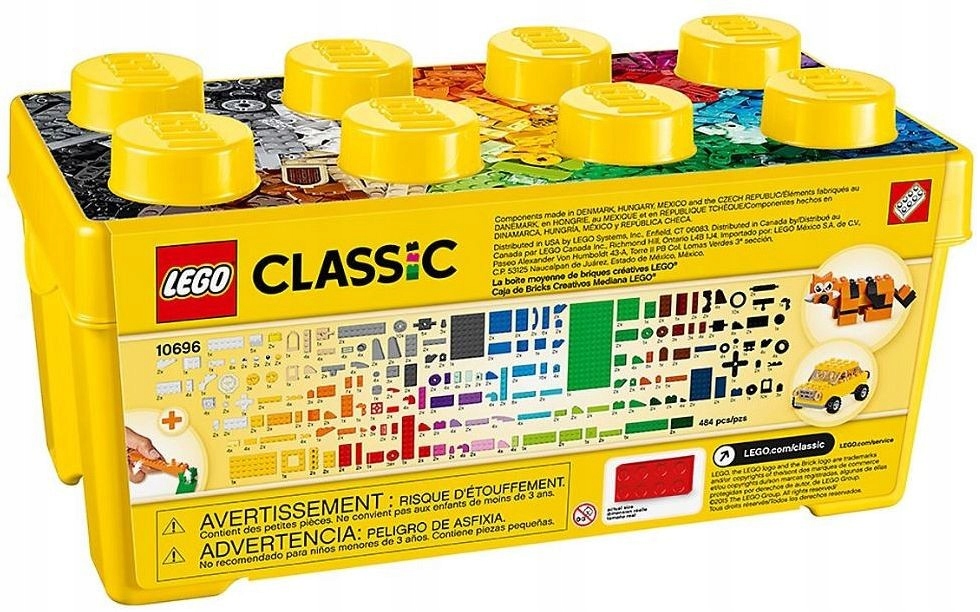 Lego Classic 10696 Střední kreativní box Lego