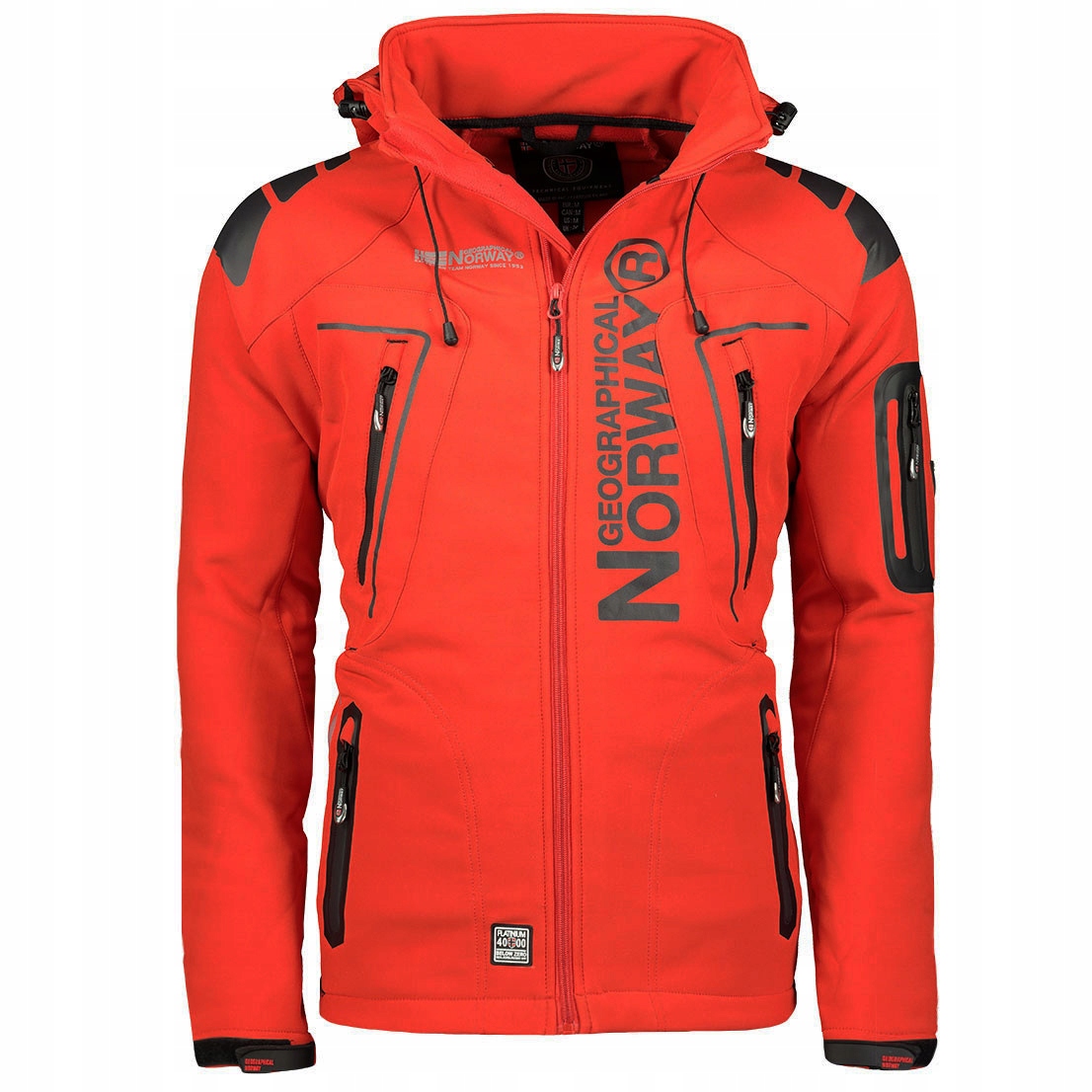 Geographical Norway bunda pánská Techno softshell XXL červená