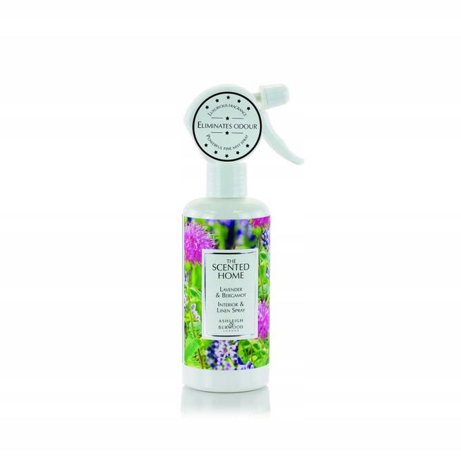 Sprej na interiéry a ložní prádlo Lavender & Bergamot Ashleigh & Burw