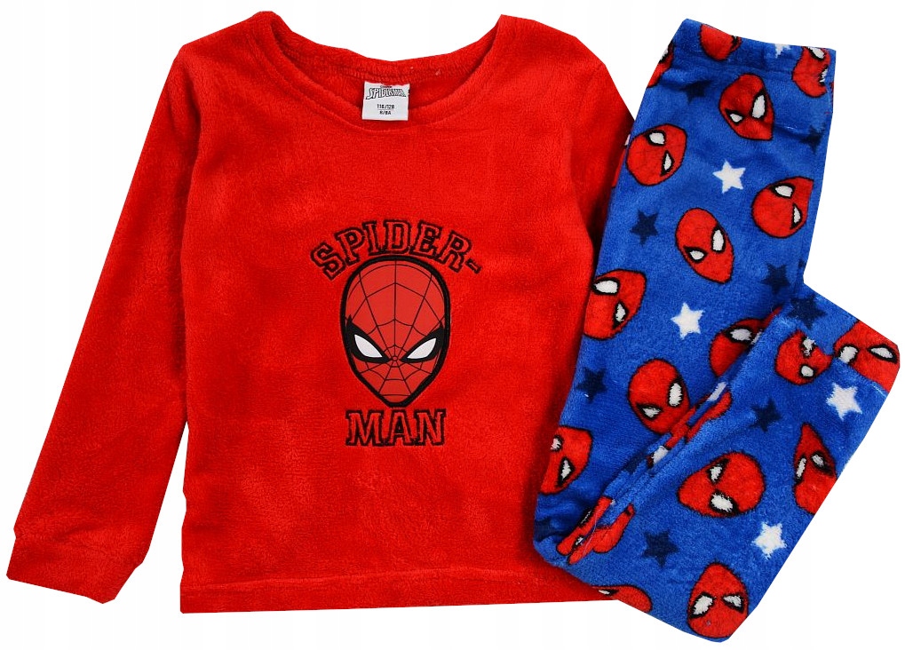 

Spider-man Piżama Polar Komplet 116/128 E78A