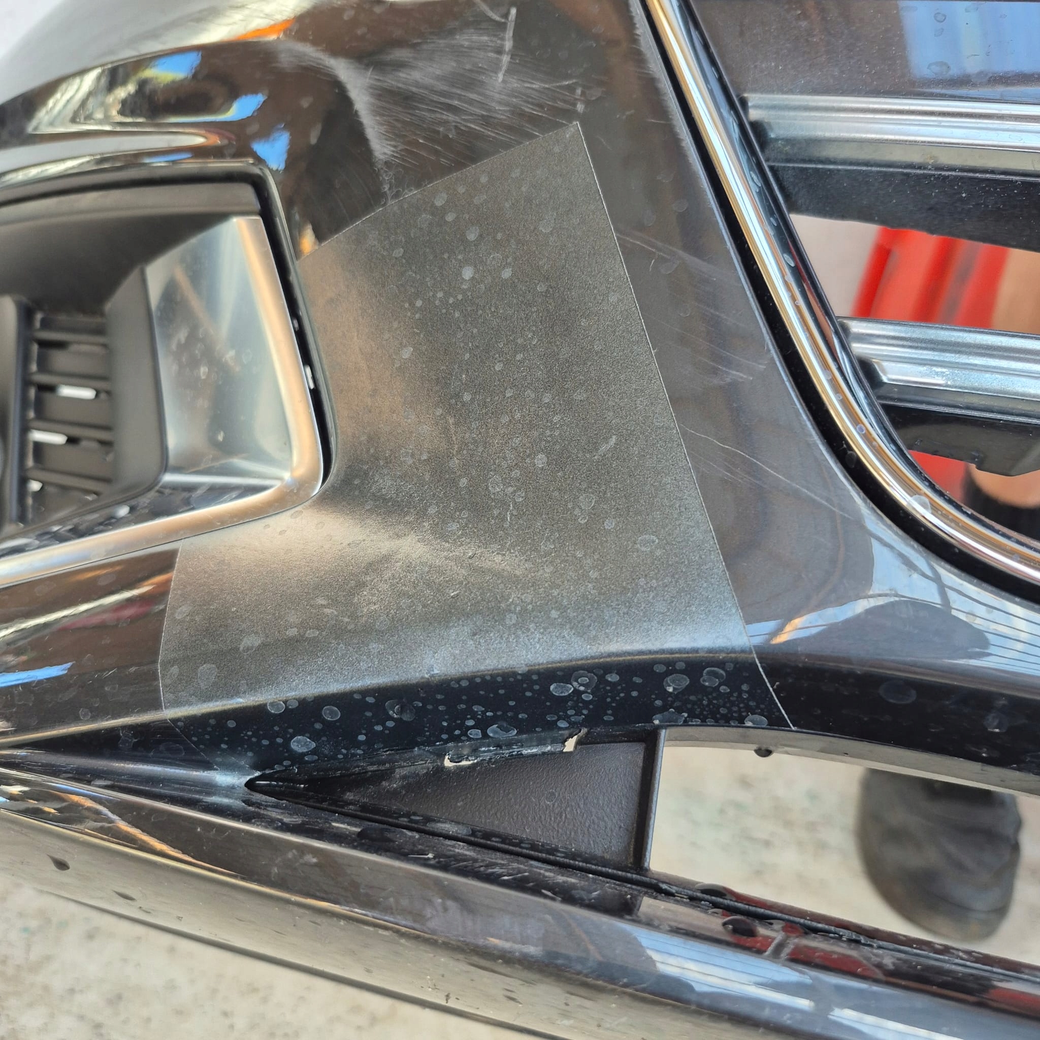 AUDI A4 B9 8W LIFT 19-23 bumper front front PDC
