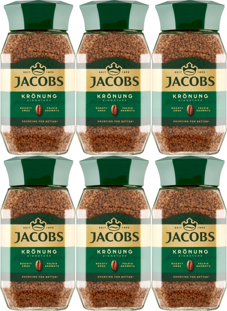 Jacobs kawa rozpuszczalna Kronung 200g x6