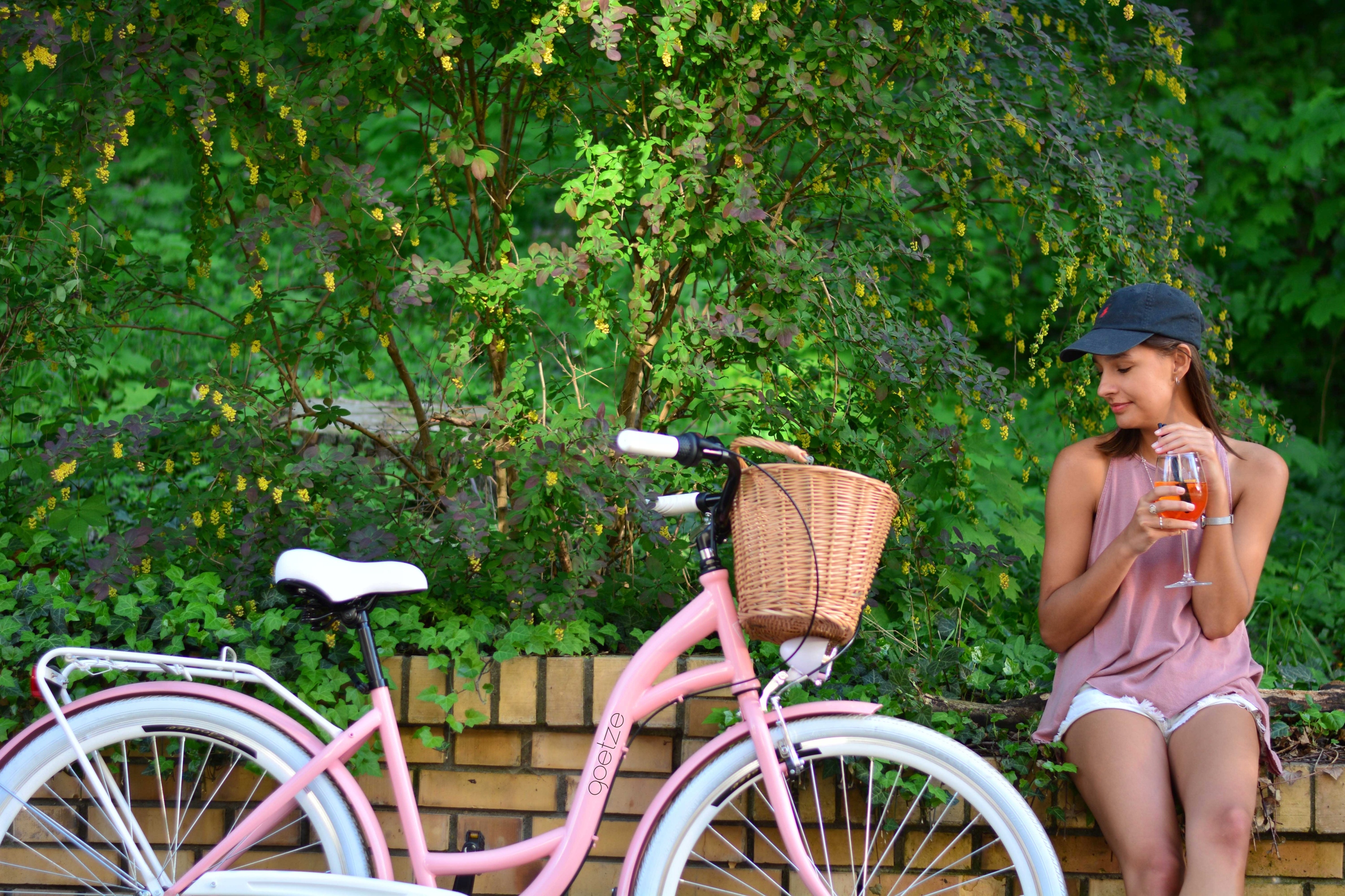 DAMSKI ROWER MIEJSKI 28 LEKKA DAMKA Goetze KOSZ Waga 16 kg