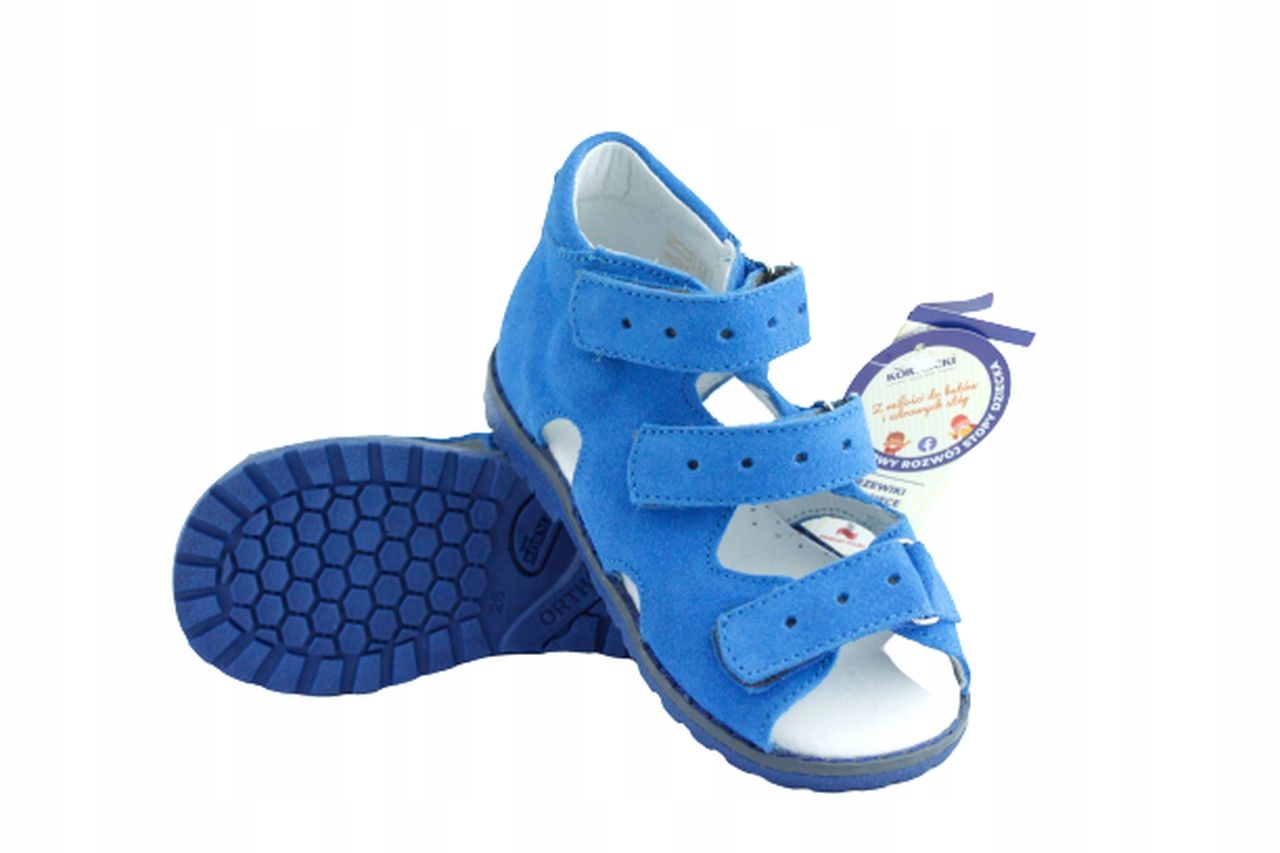 

Kornecki OR103 Skórzane Buty Ortopedyczne R.32