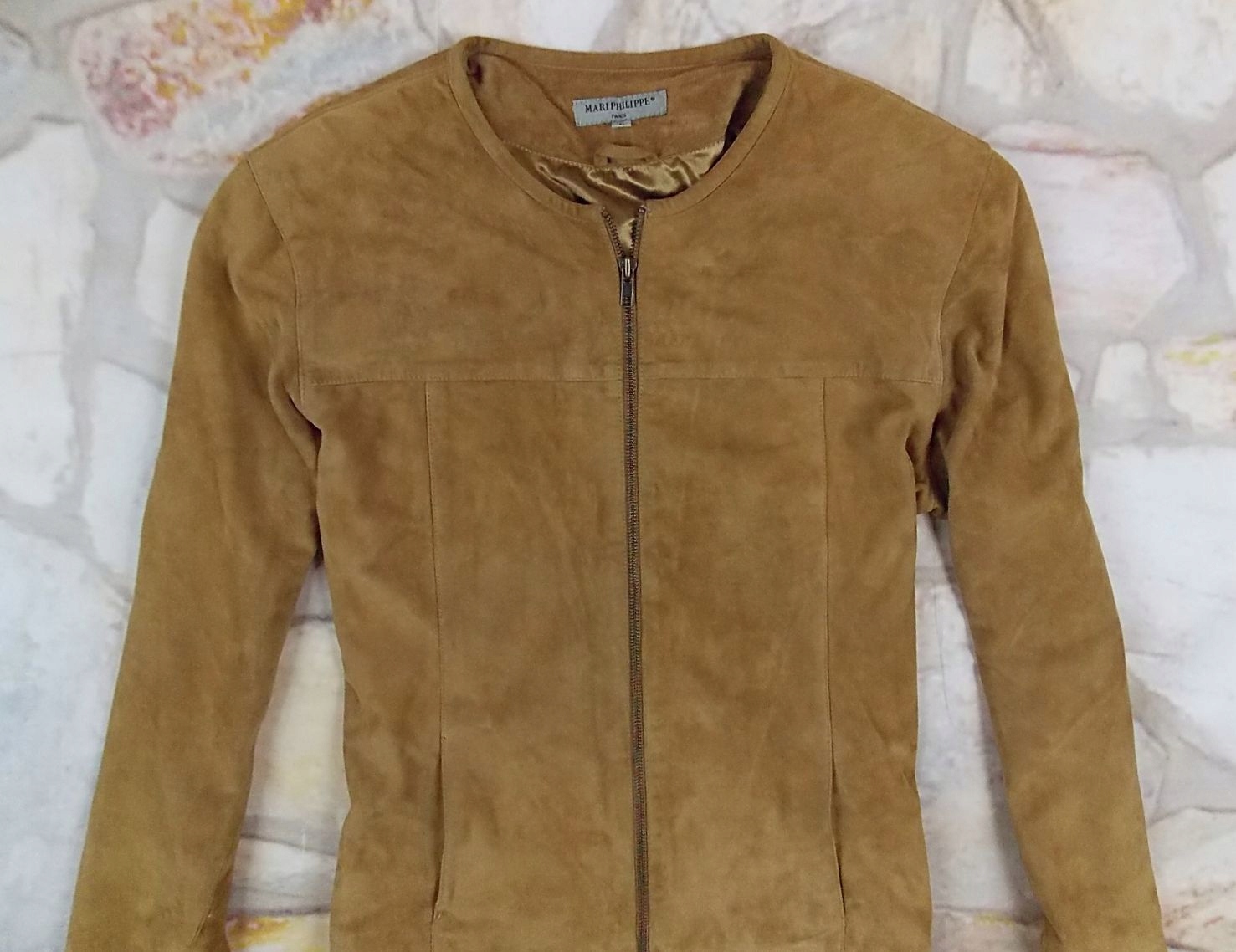 MARIE PHILIPPE kurtka skórzana styl ramoneska L Model 620