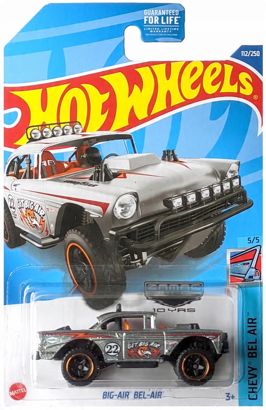 

Hot Wheels Big-air Bel-air Zamac Chevy Bal Air 5/5