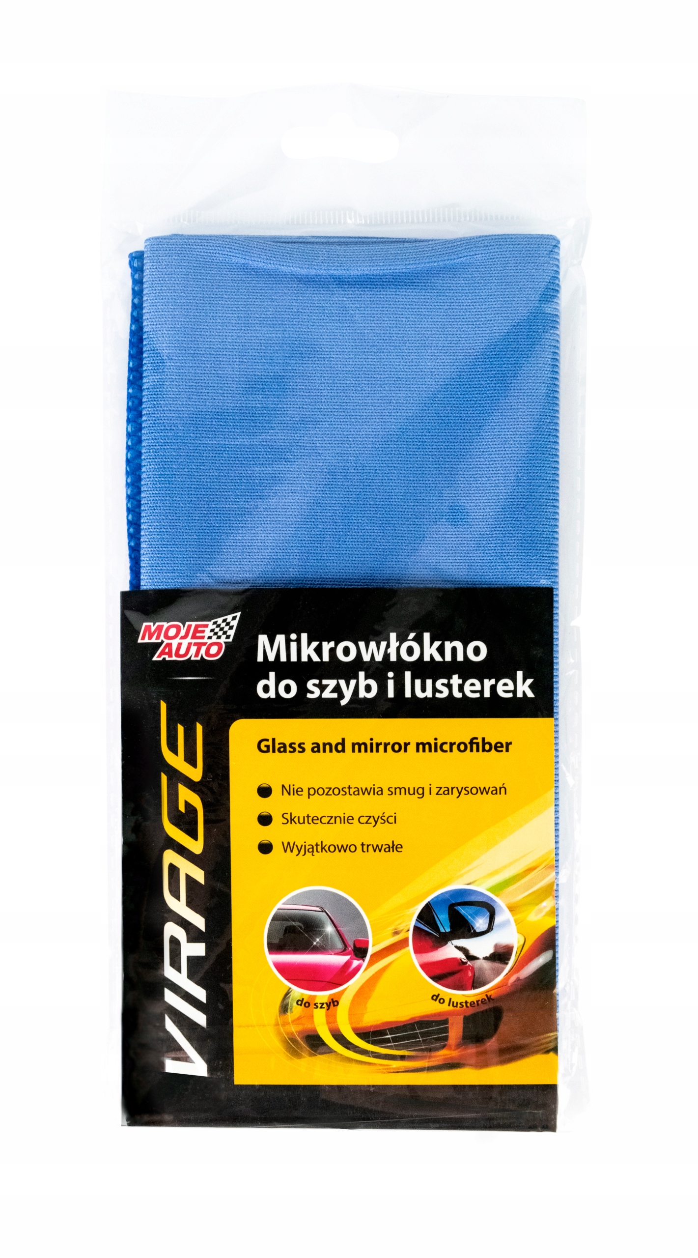 

Ściereczka Mikrowłókno do szyb lusterek Moje Auto