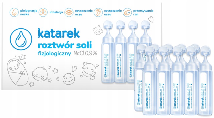 

Katarek Roztwór Soli Fizjologicznej NaCl 0,9%
