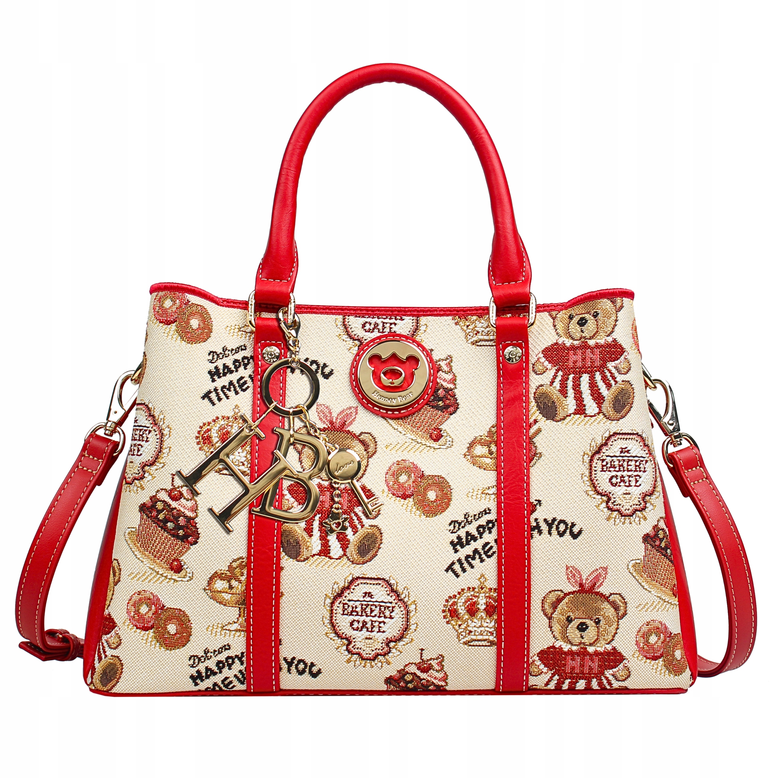 Dámská Kabelka A4 Elegantní Přes Rameno Henney Bear