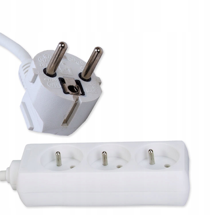 

Przedłużacz Listwa Zasilająca 3 Gniazda 3m 3500W