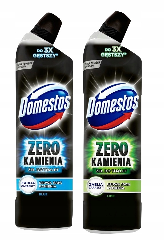 

Domestos Zero Kamienia Żel płyn Wc 750ml Blue Lime