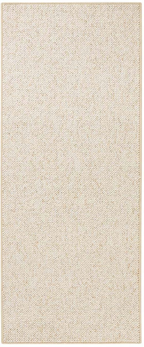 Krémový behúň tuftovaný, pentelka boho 80x300 cm