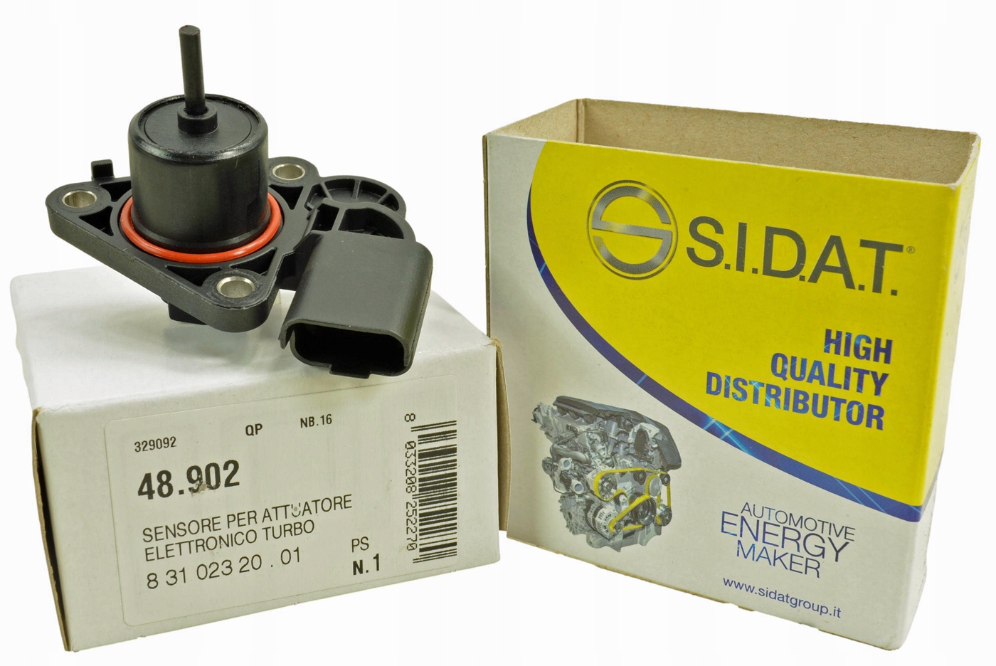 CZUJNIK ZAWORU TURBO GRUSZKI TURBINY 1.4 1.6 HDI TDCI CITROEN PEUGEOT FORD