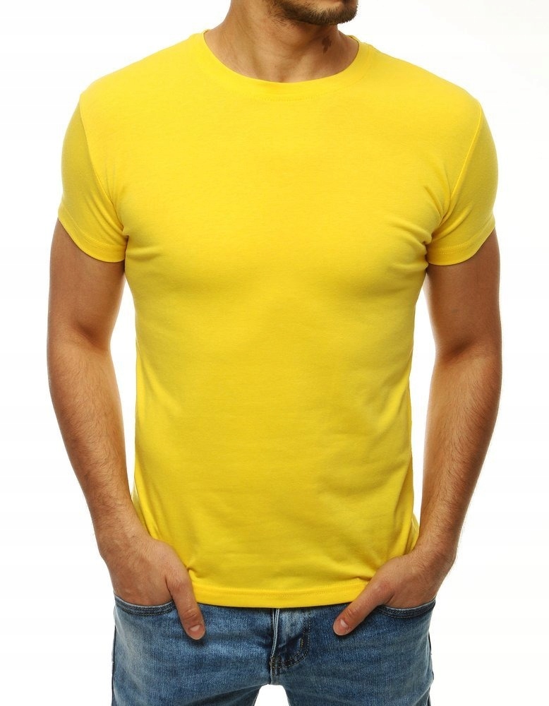 

Gładka Męska Klasyczna Koszulka T-shirt rx4194-XXL