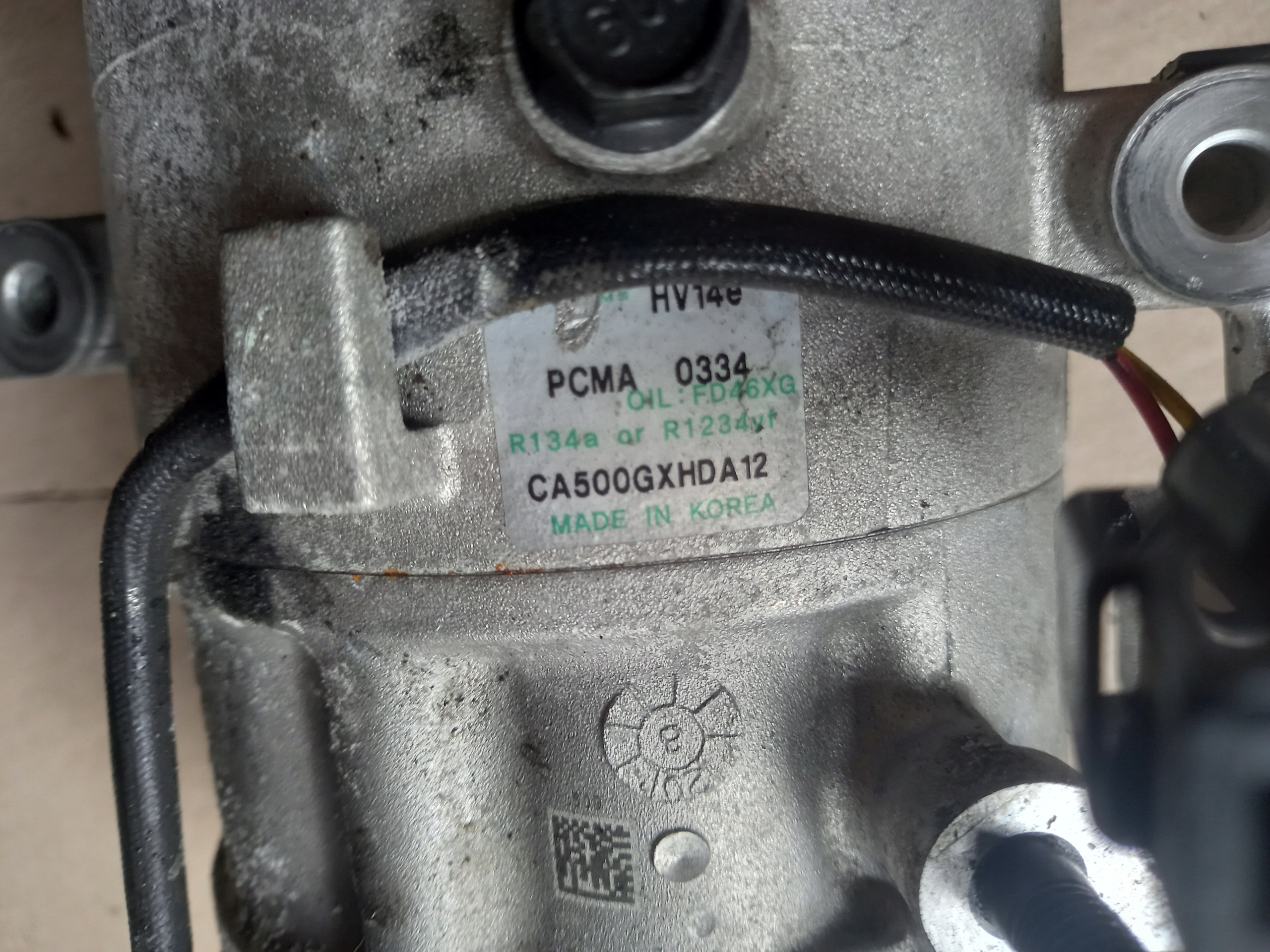 Genesis компрессор кондиционера CA500GXHDA12