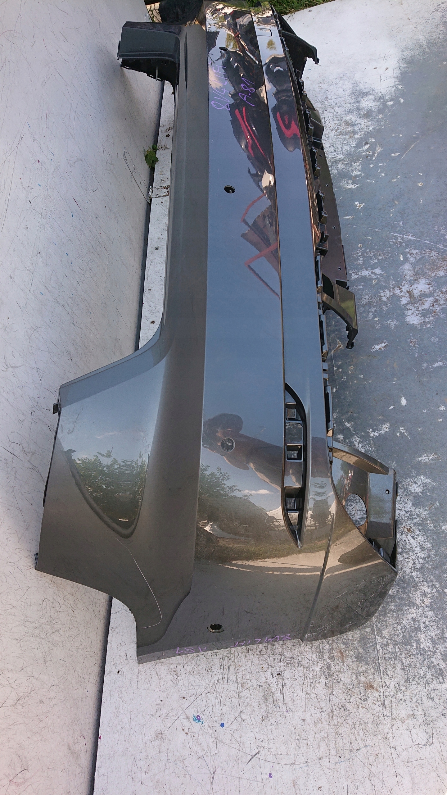 Audi A3 8V Lift s-line sportback bumper rear rear part