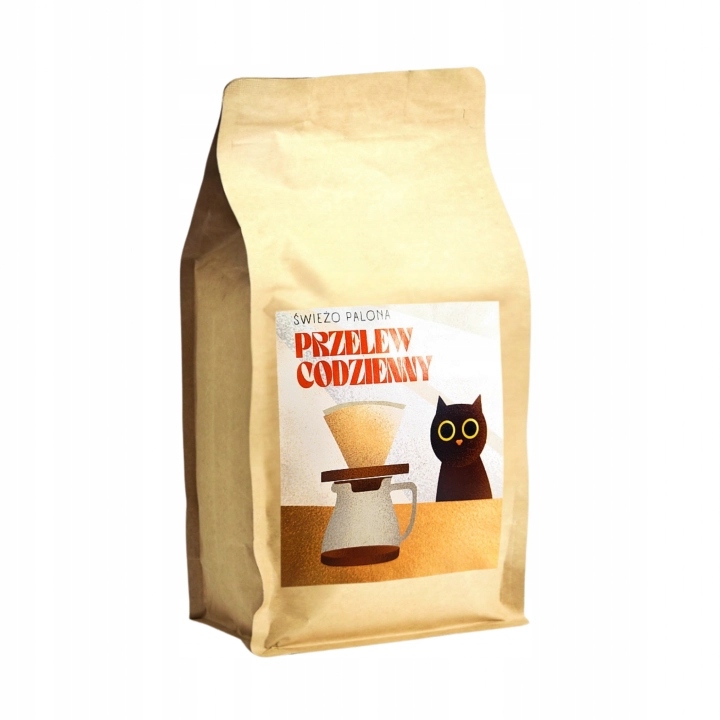 Levně Káva zrnková Arabica Świeżo Palona Denní přeliv, hmotnost 500 g