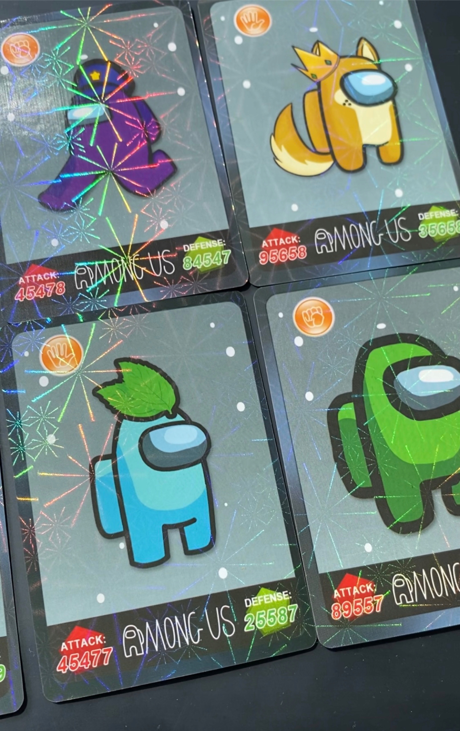 KARTY AMONG US 12 szt BOOSTER 96 kart ZESTAW Kod producenta 4629