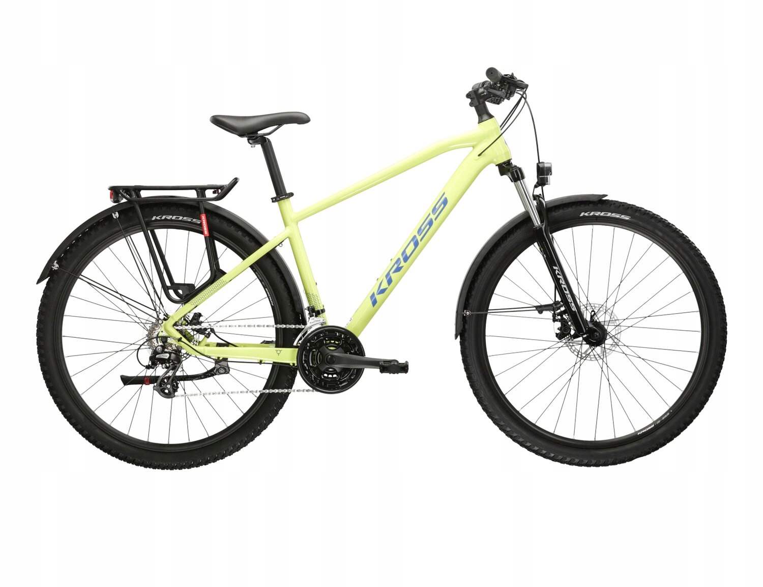 Rower Mtb Kross Hexagon 2.0 Eq 29" roz. M limonkowy akcesoria 2024!