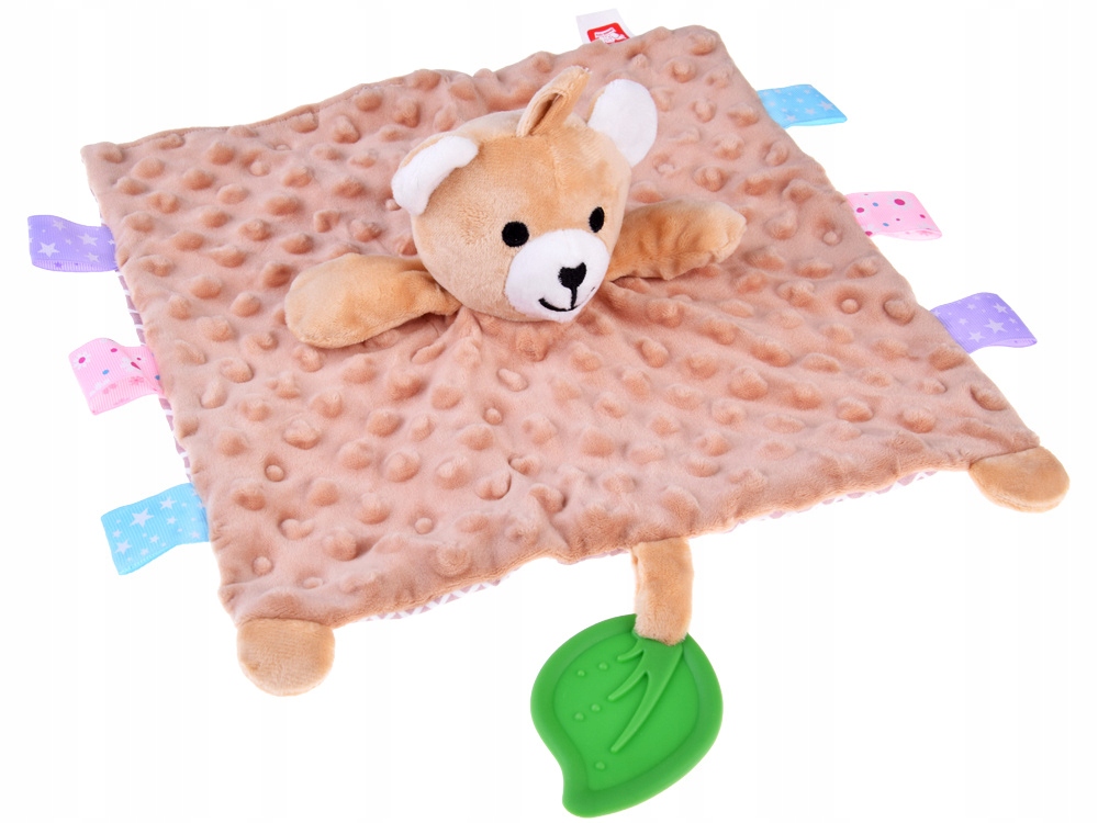 PLUSZOWA PRZYTULANKA MIŚ Z METKAMI SZMATKA DO SNU USPOKAJACZ DLA NIEMOWLAKA Rodzaj przytulanki