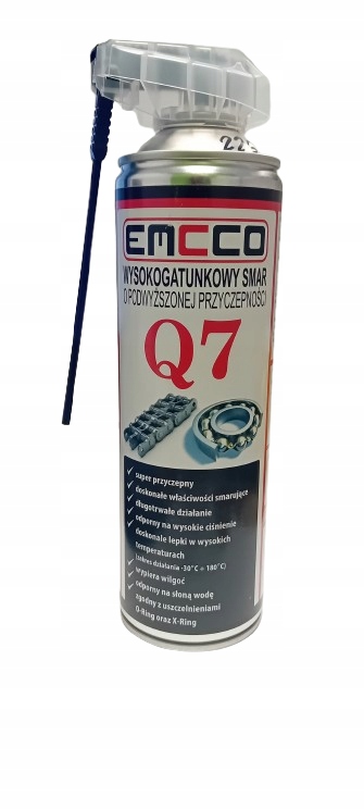 Smar wysokogatunkowy Emcco Q7 500ml. z aplikatorem si226