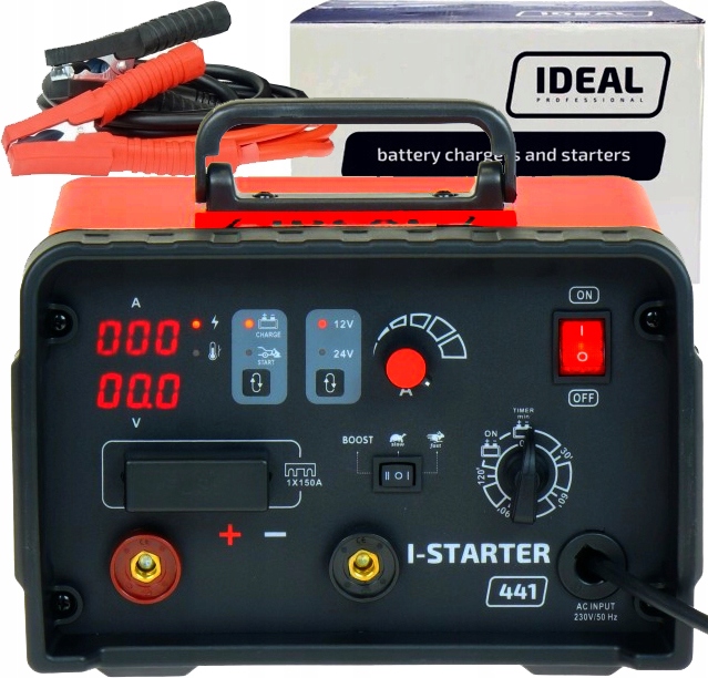 Usmerňovač S Nabíjacím Štartom Ideal Starter 441 12/24V 400A 230V