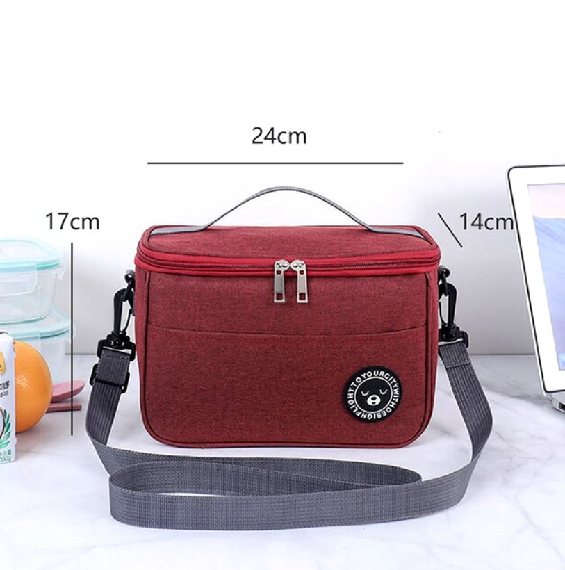 Torba LUNCH BOX duża termiczna jedzenie Śniadanie Rodzaj torba termiczna