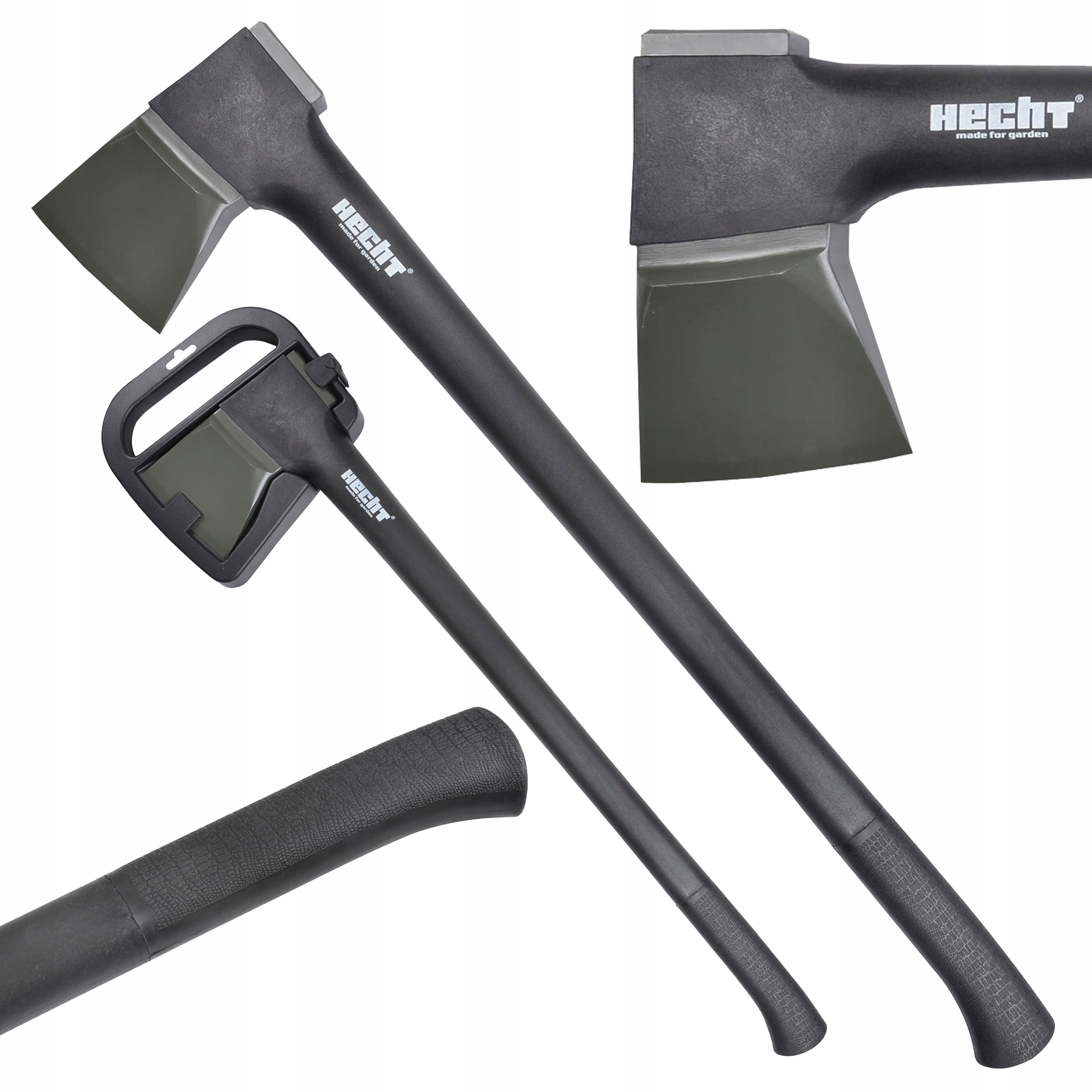 Siekiera Rozłupująca HECHT 902550 Wzmocniona Rękojeść Fiberglass Dł. 80,5Cm