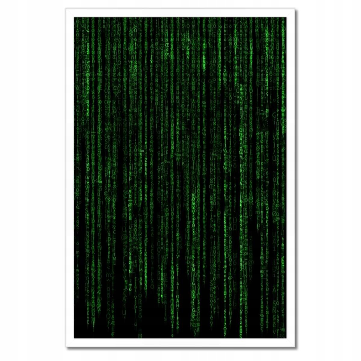 Plakáty v rámu 40x60 Programovací kód Tabule
