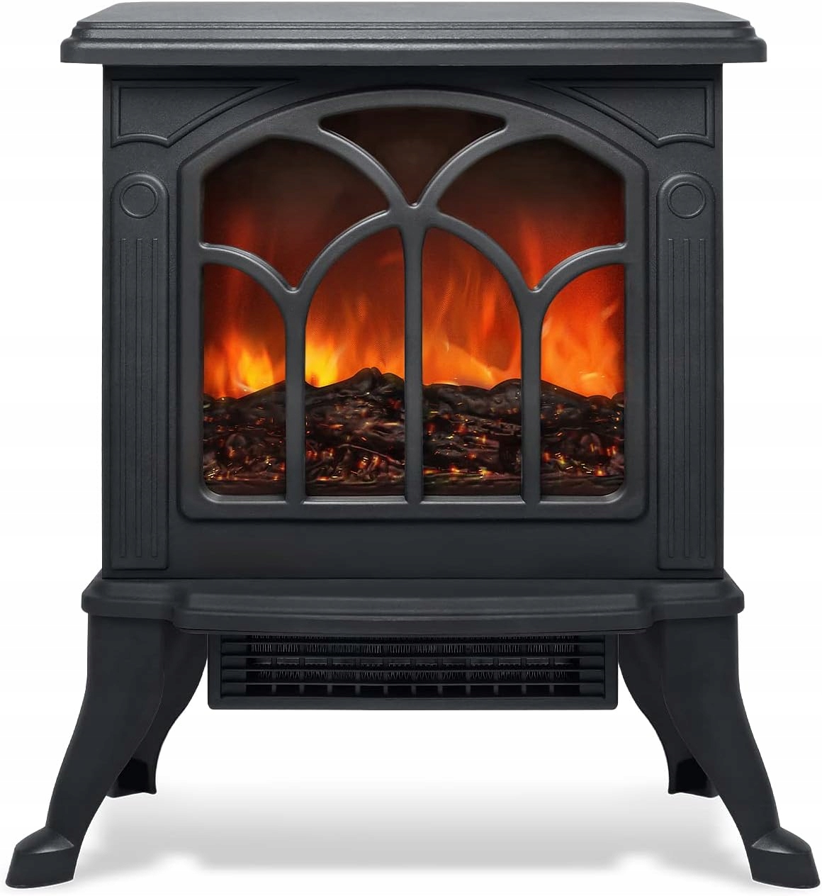 Elektrický Krb Termoventilátor Ohrievač Piecyk efekt plameňa 1500 W