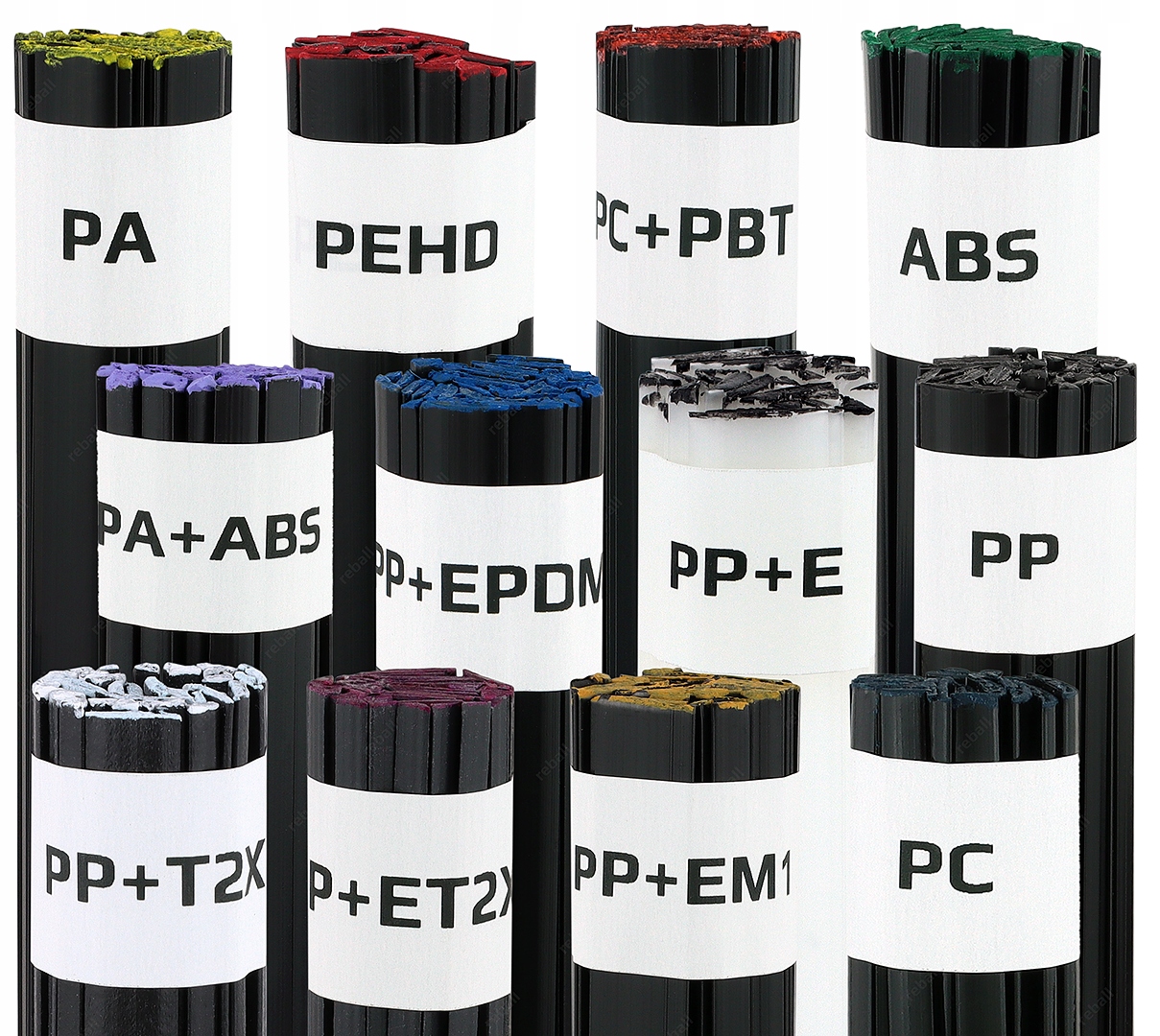 Sada Spojů Pro Svařování Plastů 12 Ks Abs Pp Pa Pc Epdm Pehd T2X ET2X EM1