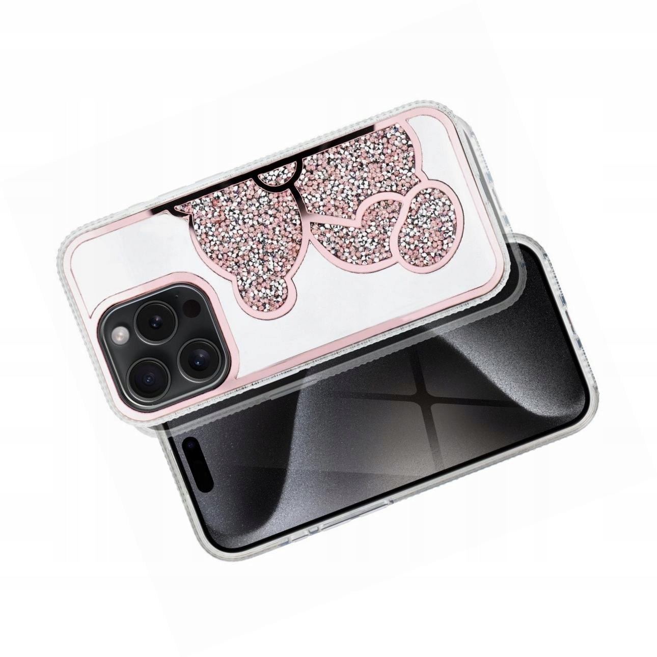 Etui Teddy Bear pokrowiec wzór Miś do iPhone 16e plecki