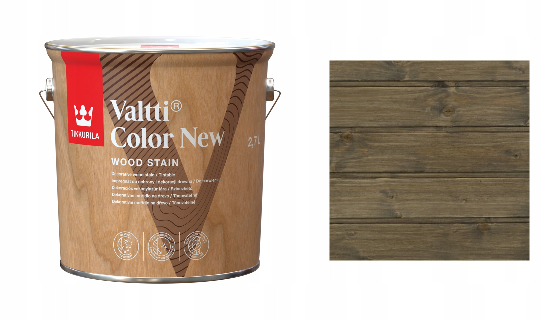 Tikkurila Valtti Color New 2,7L 216A Herald Of Winter Ochranný Impregnát