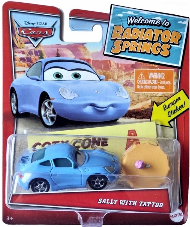 

Cars Auta Sally Carrera Z Tortem I Banerem Autka