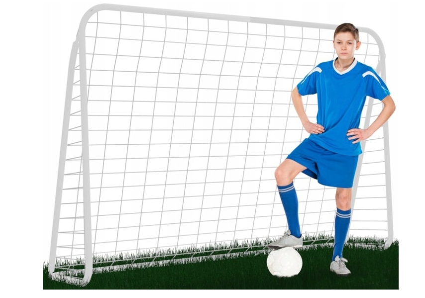 Duża Bramka Piłkarska Metalowa Treningowa 213CM