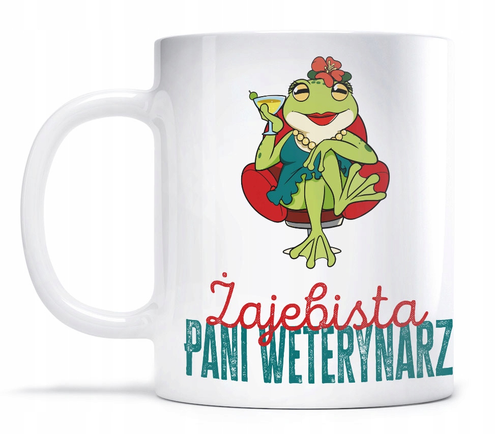 

Kubek Śmieszny Urodziny dla Pani Weterynarz