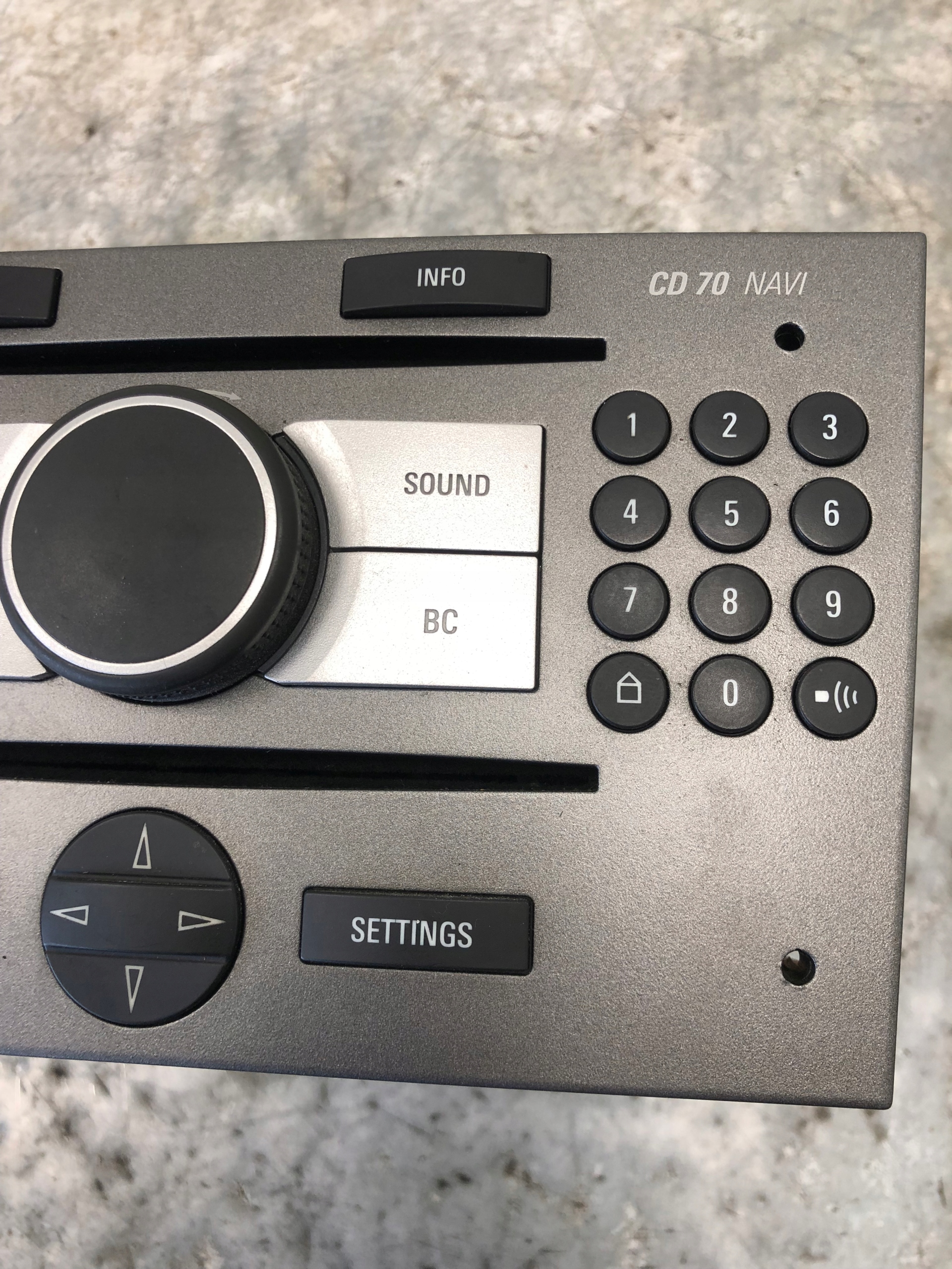 RADIO CD OPEL VECTRA C 13113150