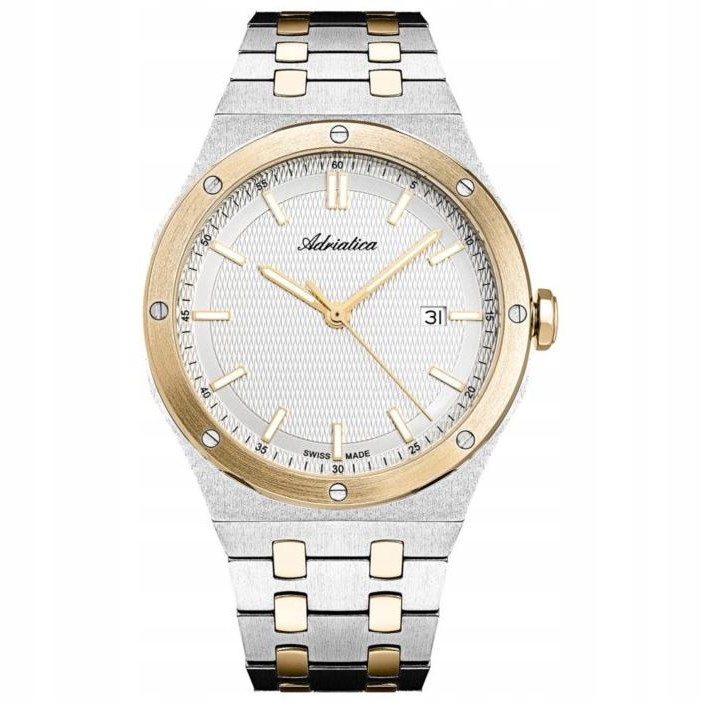 Pánské Hodinky Adriatica A8337.2113Q stříbrný náramek